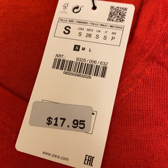 Women’s Zara Sweater Size S - Picture 2 of 2
